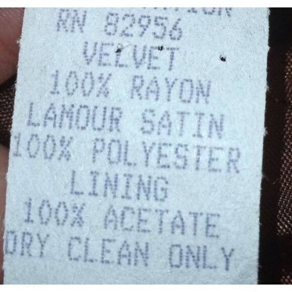 NEW IMAGE CHOCOLATE GOWN SZ.9/10 EUC - Picture 6 of 6